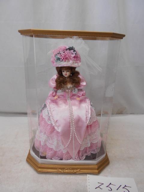  large ..2515 Showa Retro Poe z doll height :48. gorgeous pink dress doll plastic in the case doll shop dead stock goods 