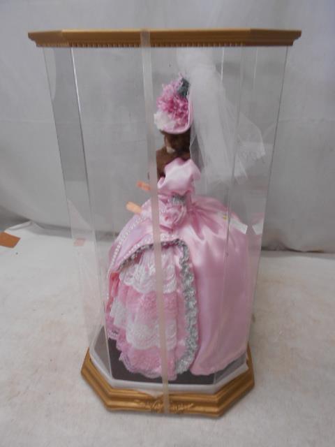  large ..2515 Showa Retro Poe z doll height :48. gorgeous pink dress doll plastic in the case doll shop dead stock goods 
