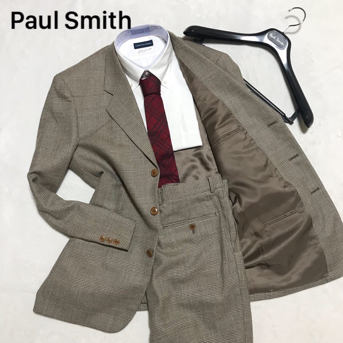 大人の風格 ポールスミス Paul Smith セットアップ ビジネス ウール ...
