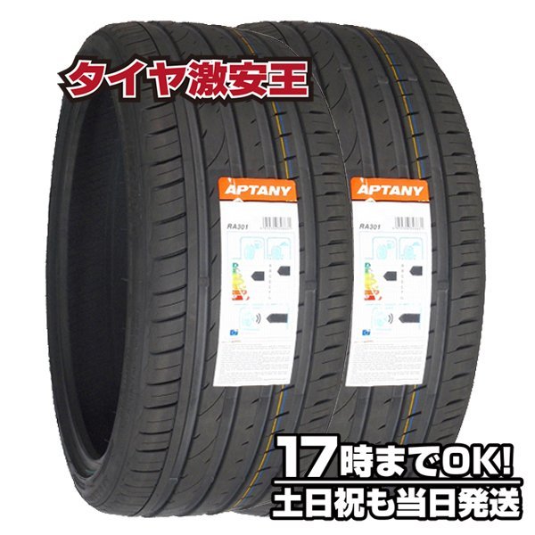 2本セット 265/30R19 新品サマータイヤ APTANY RA301 265/30/19