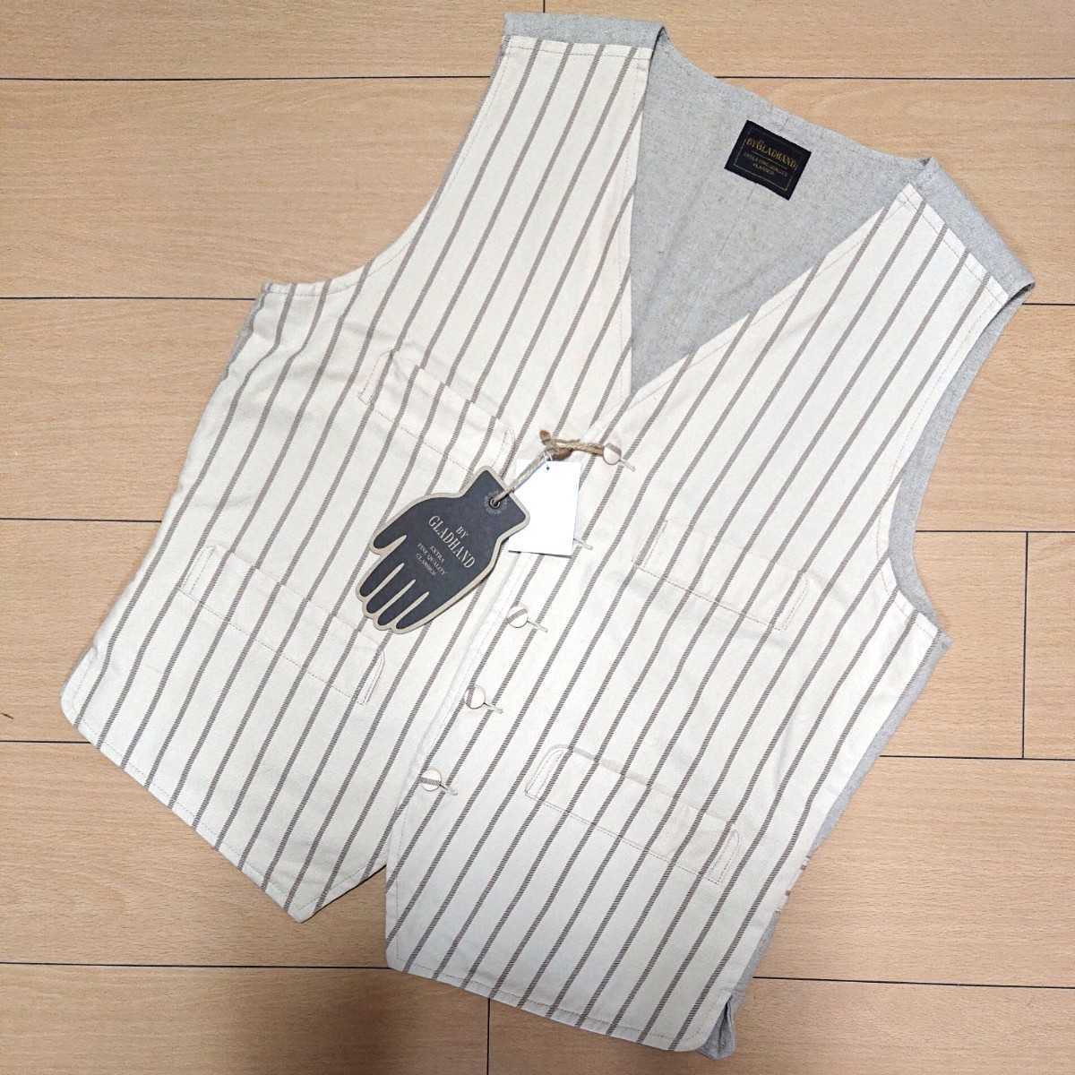 未使用50%OFF!】GLADHAND#グラッドハンド#日本製#ベスト#ジレ#WEIRDO