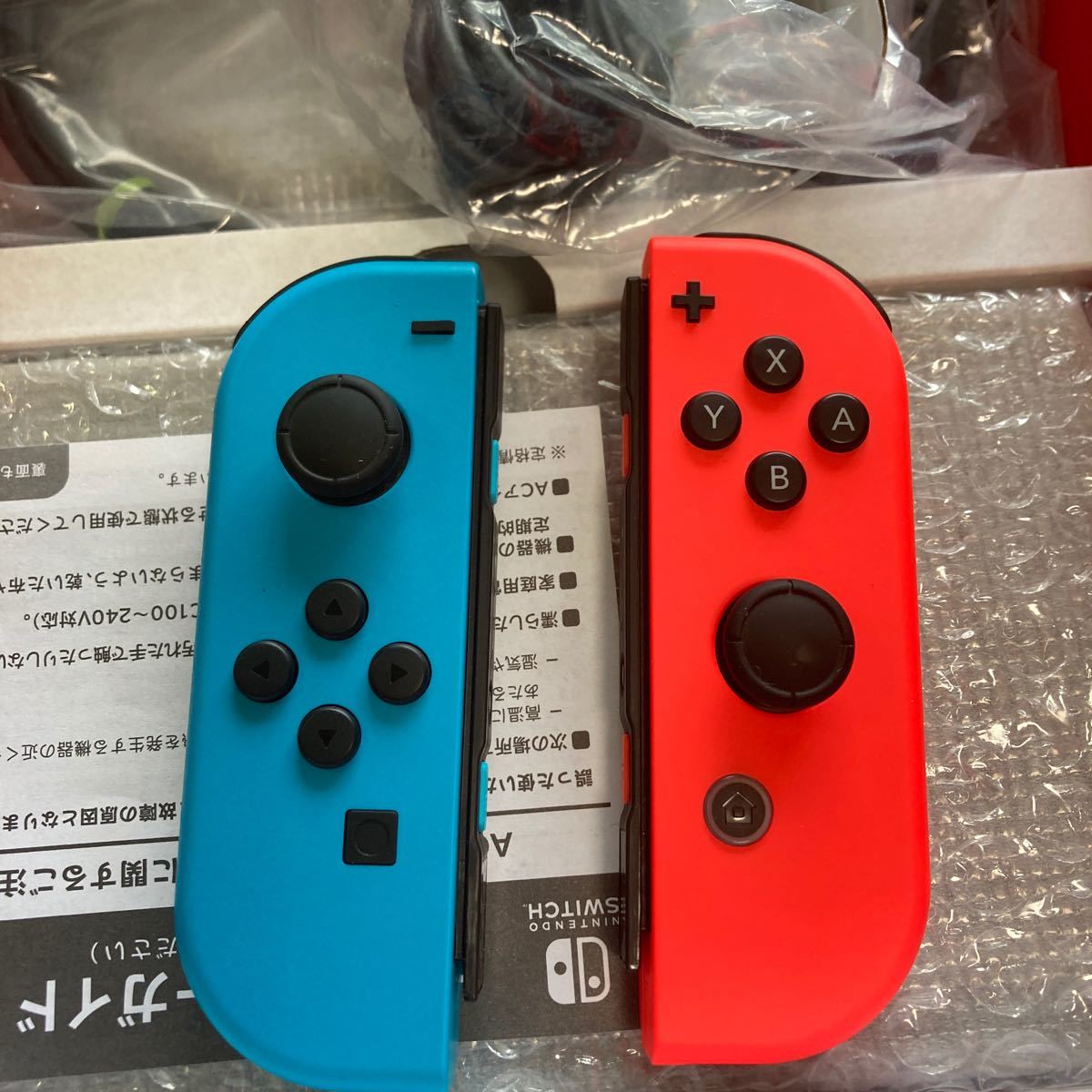 Nintendo Switch 有機ELモデル ネオンブルー ネオンレッド　液晶ユニット以外