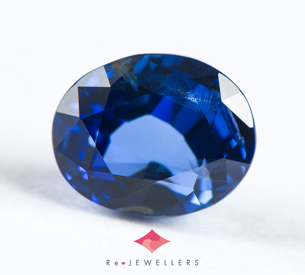 おトク】 スリランカ産 ルース ブルーサファイア1.58ct 非加熱