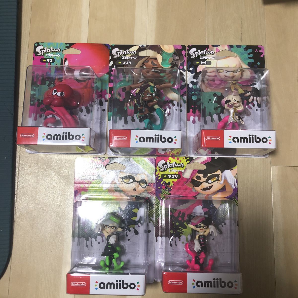 上質で快適 アオリ スプラトゥーンamiibo スプラトゥーン イイダ タコ