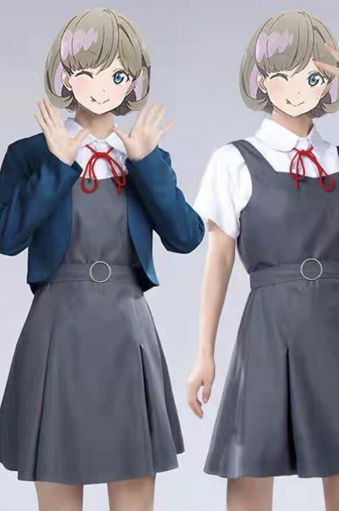 【新品未使用】XLサイズ　ラブライブ スーパースター Liella! 結ヶ丘女子高等学校 女子 制服 アニメ コスプレ cos 衣装 ハロウィン 仮装_画像7