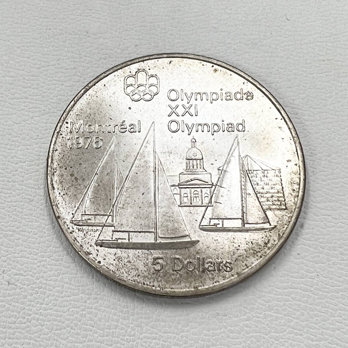 割30% エリザベス希少価値1976オリンピック10ドル銀貨 旧貨幣/金貨/銀貨/記念硬貨