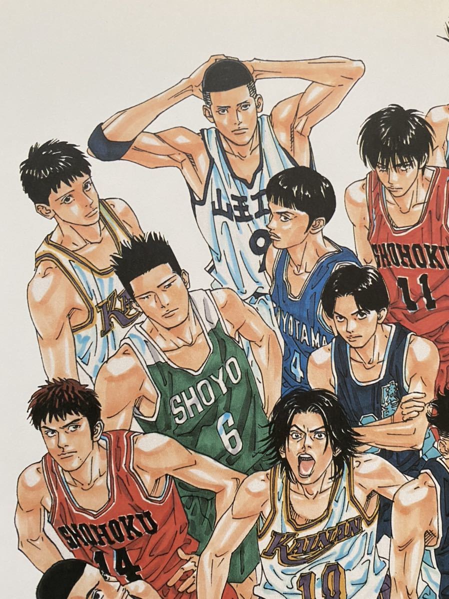 超激安 24 スラムダンク イラスト 額装品 三井寿 流川楓 SLAM DUNK marukado.net