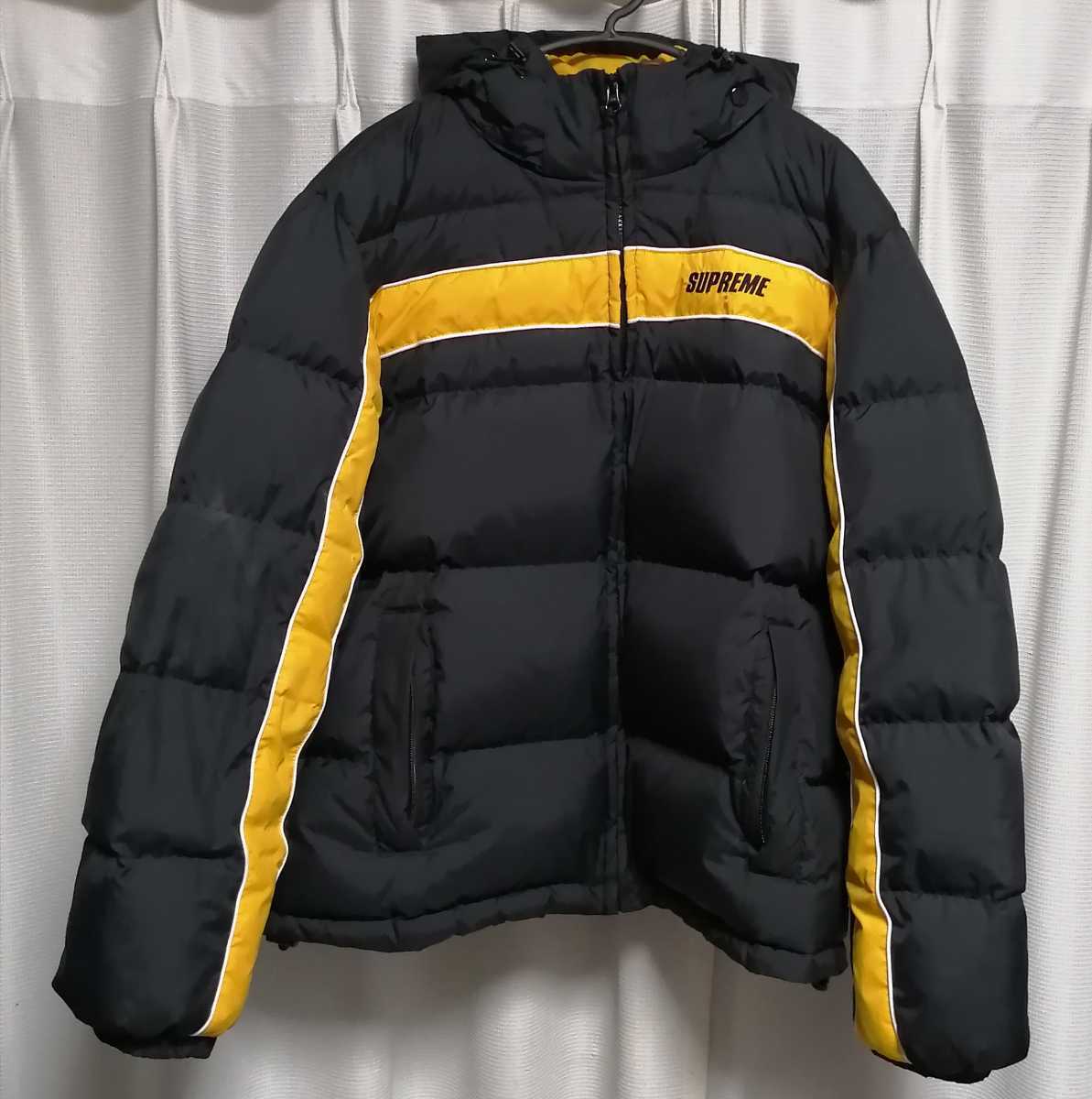 Supreme Stripe Panel Down Jacket AW シュプリームダウンパフィー