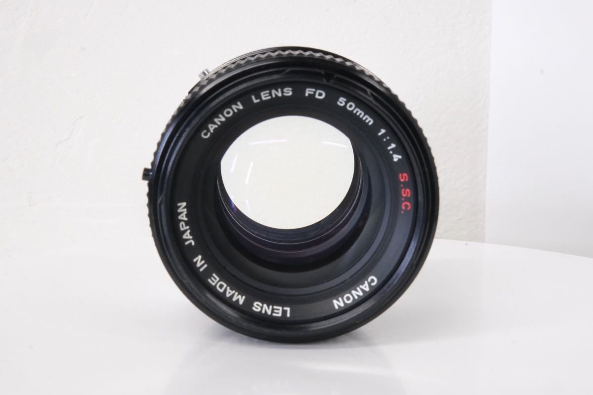 Canon Lens FD 50mm f1.4 S.S.C. 【希少oマーク】