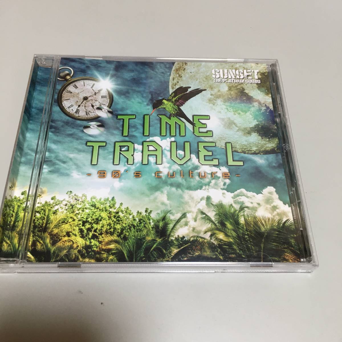 即決　CD TIME TRAVEL 90's Culture SUNSET the platinum sound_画像1
