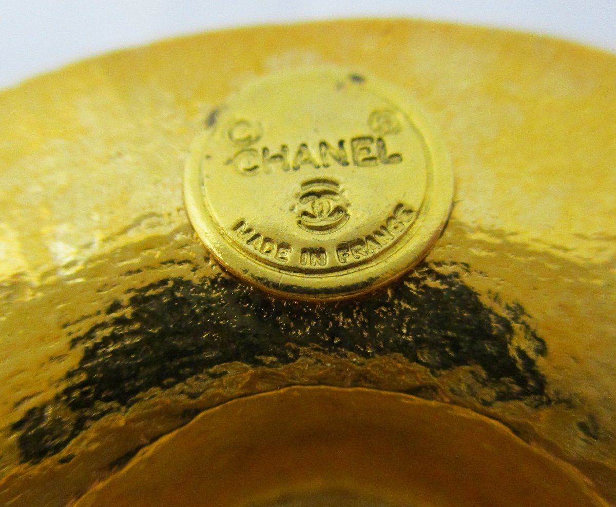 美品】シャネル CHANEL ブローチ 帽子モチーフ ゴールド色 | sweatreno.com