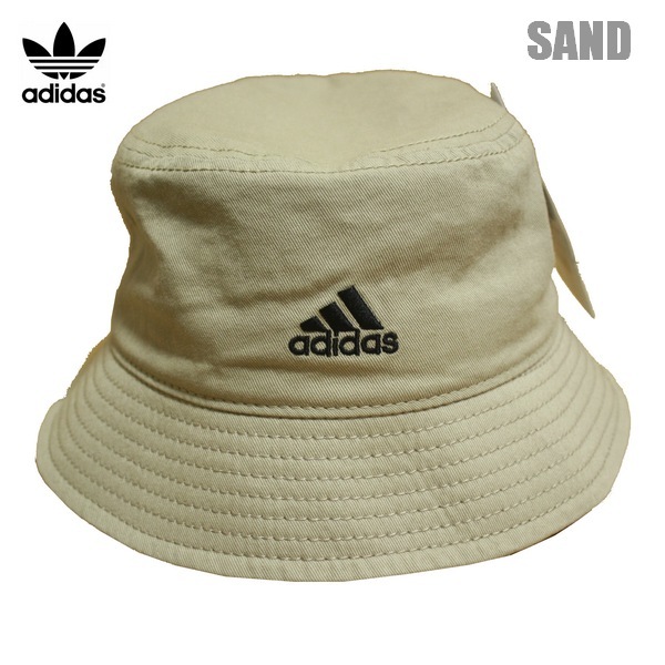 adidas アディダス ハット サイズ58 ADS BOS OC BUCKET HAT 117111701 帽子 キャップ SAND ベージュの画像1