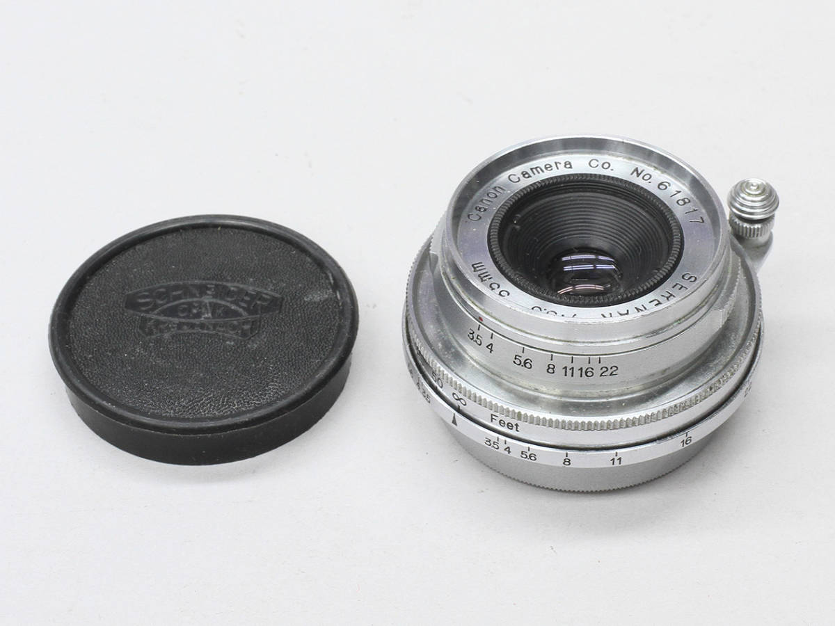 17】CANON キヤノン SERENAR f:3.5 35mm Canon Camera Co., Lマウント