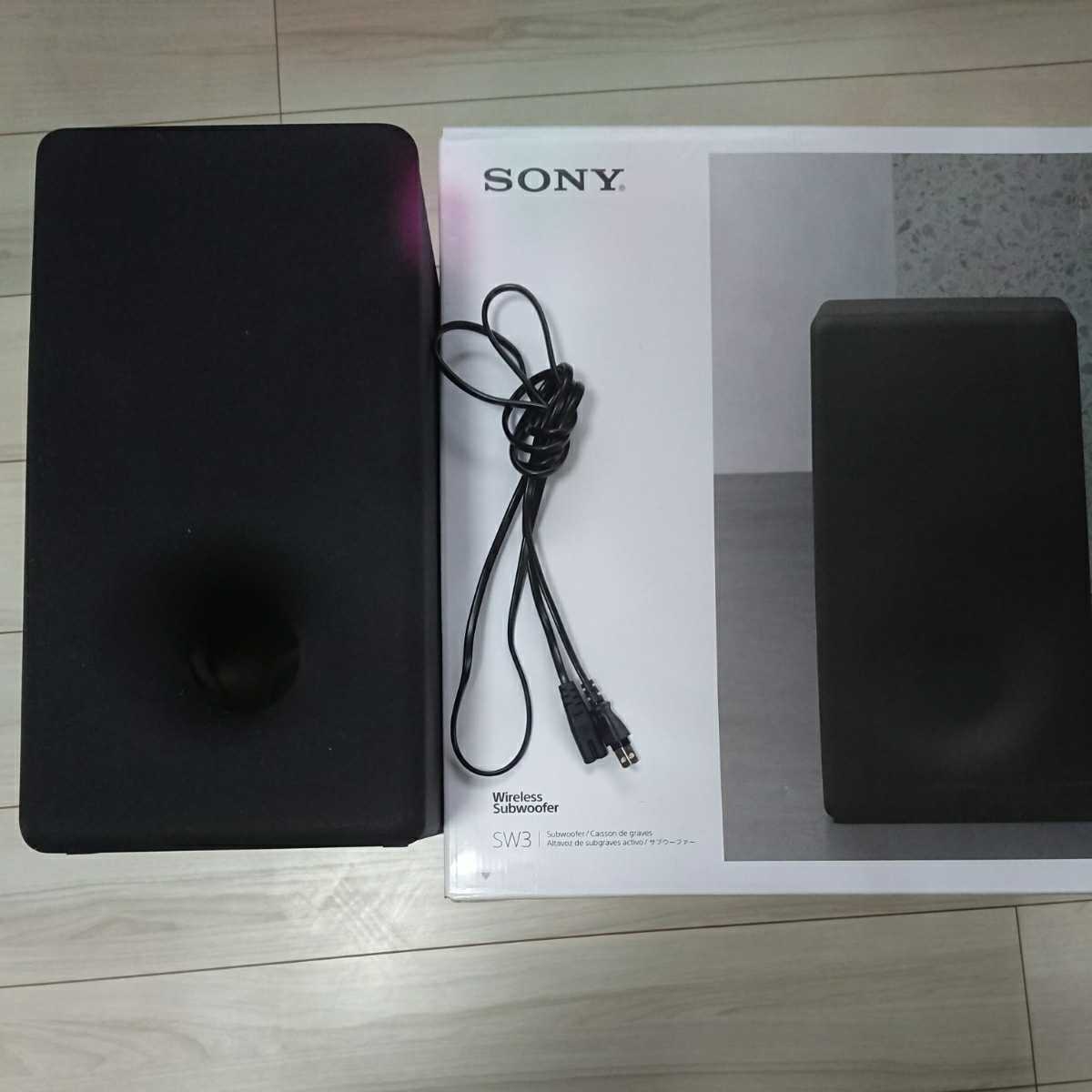 SONY SA-SW3 ワイヤレスサブウーファー - オーディオ機器