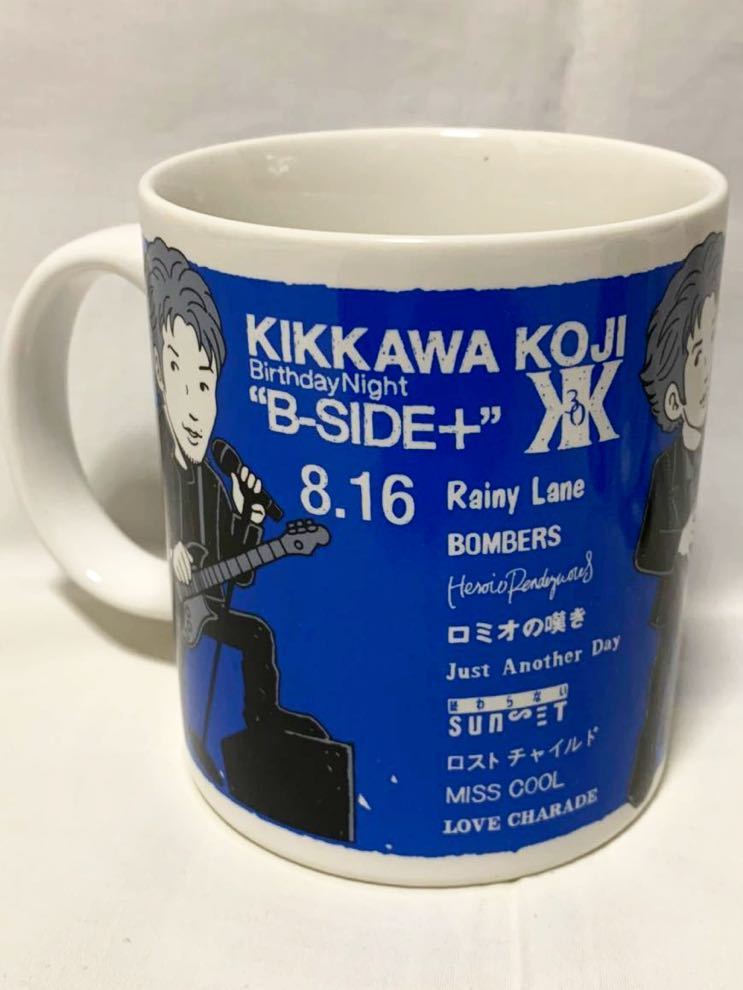  ценный! Kikkawa Koji KIKKAWA KOJI 30th Anniversary Live SINGLES+ & Birthday Night B-SIDE+ ограничение кружка 3 шт. комплект 