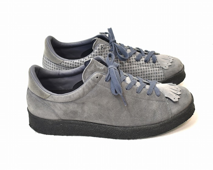 FRED PERRY（フレッドペリー）× H.Katsukawa（エイチ・カツカワ）F29630 Breaux Creeper Suede Shoesコラボ スエードシューズ スニーカー_画像1