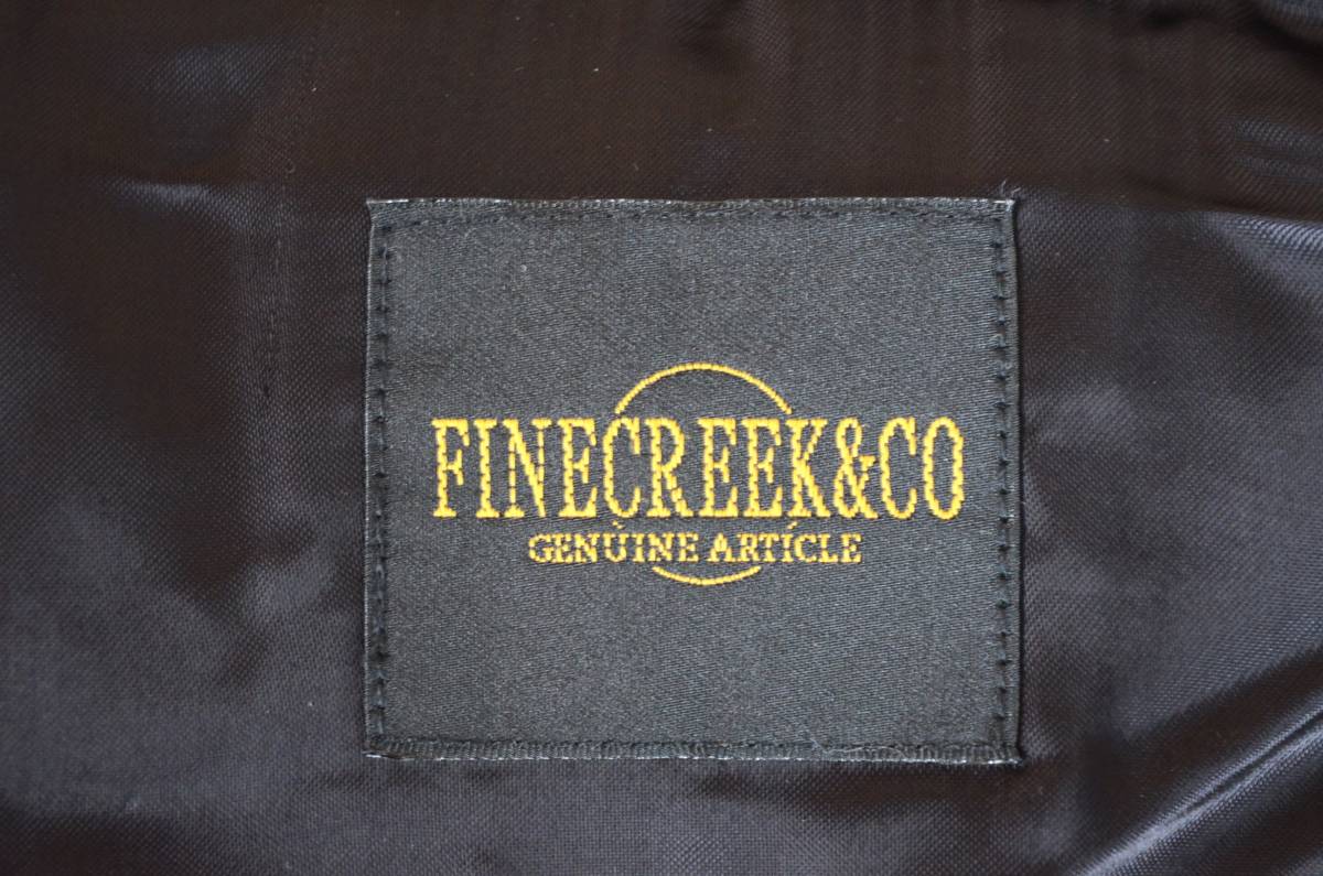 『FINE CREEK ＆ Co. Vienna レザー・ダウン・ジャケット』ファインクリーク S_画像5