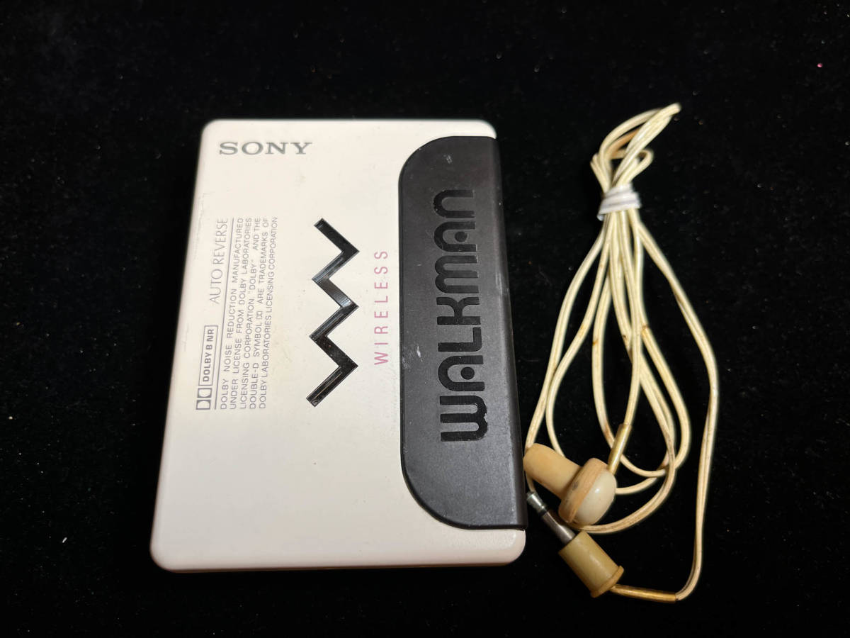 AL36】SONY ソニー WM-505 ポータブルカセットプレーヤー WALKMAN カセットウォークマン ホワイト 白 ジャンク 