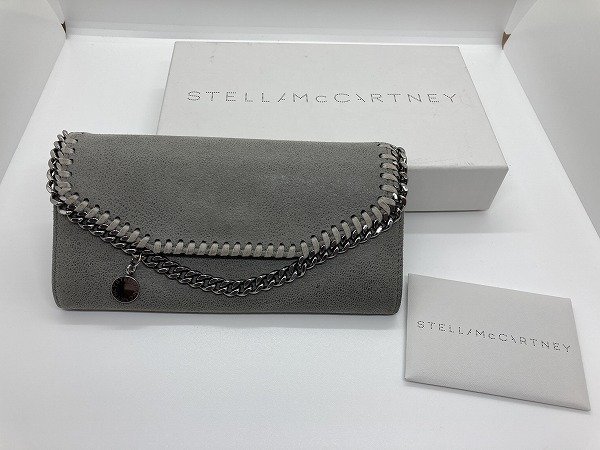 STELLAMCCARTNEY ステラマッカートニー グレー 長財布 ◎A002 www