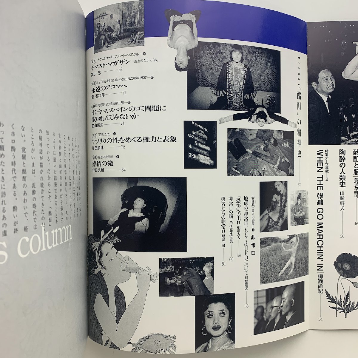 季刊　panoramic mag. is　vol.55　特集：酩酊の精神誌　1992年　ポーラ文化研究所_画像3