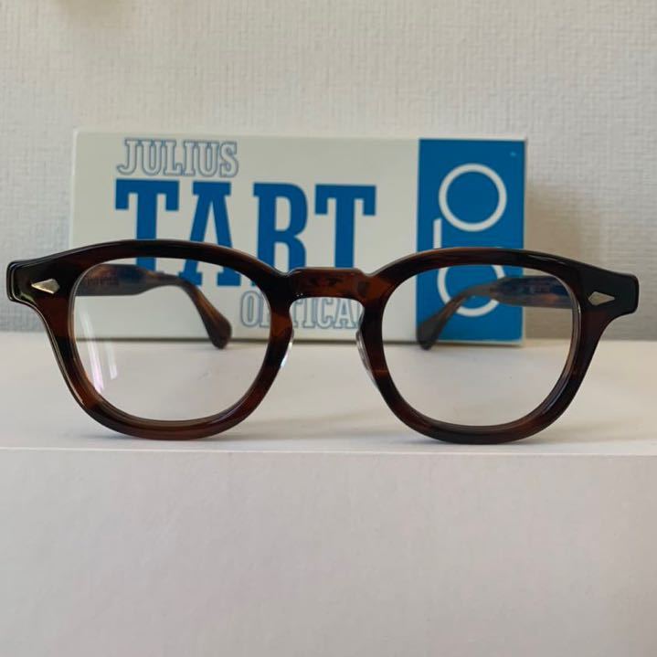 JULIUS TART OPTICAL タート メガネフレーム AR アーネル 46□24 DEMI AMBER デミアンバー べっ甲柄【送料無料】  : juliustartoptical-ar-arnel-4624-demiamber : PROPS オンラインショップ - 通販 - 