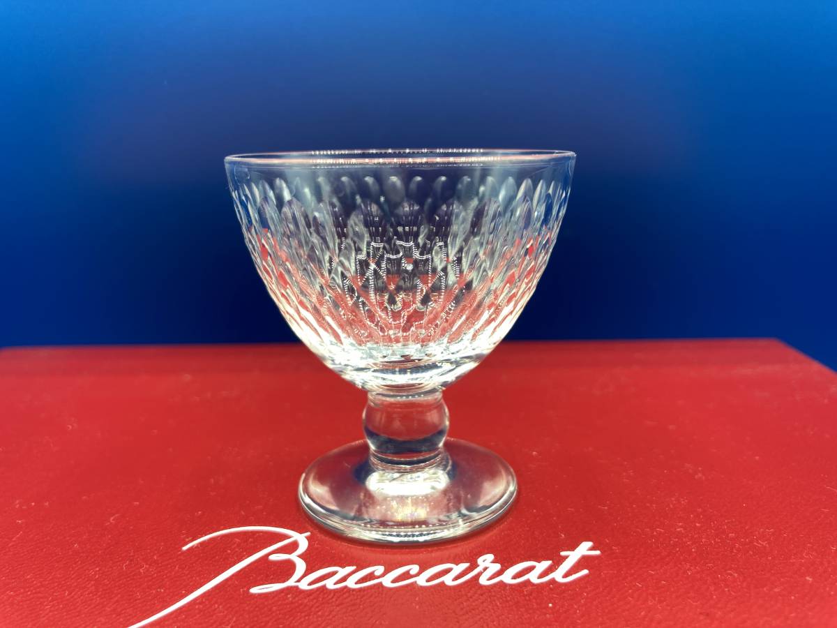 【保管品　箱なし】Baccarat　バカラ　★ヴィンテージ　★リキュール・ワイングラス　★サイズ 48mm×高さ52mm