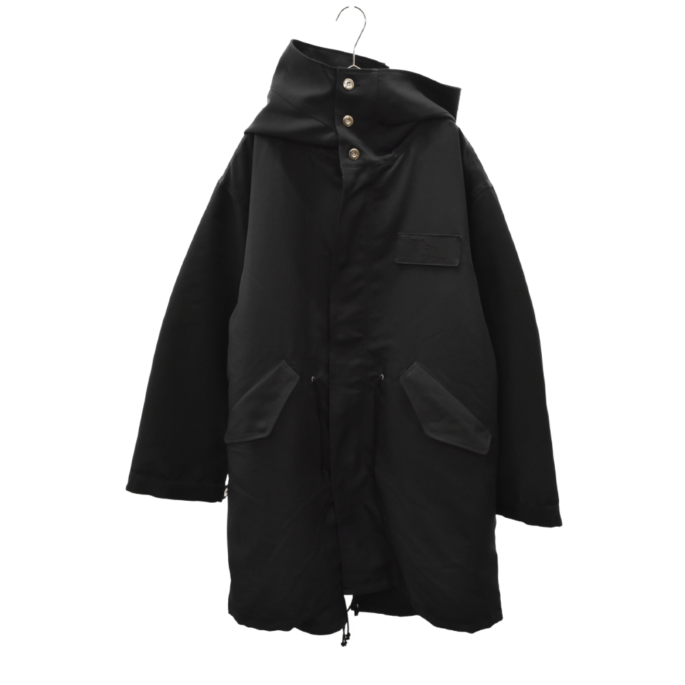 シュウ オム フェム 21AW オーバーサイズモッズコート ブラック H21aw