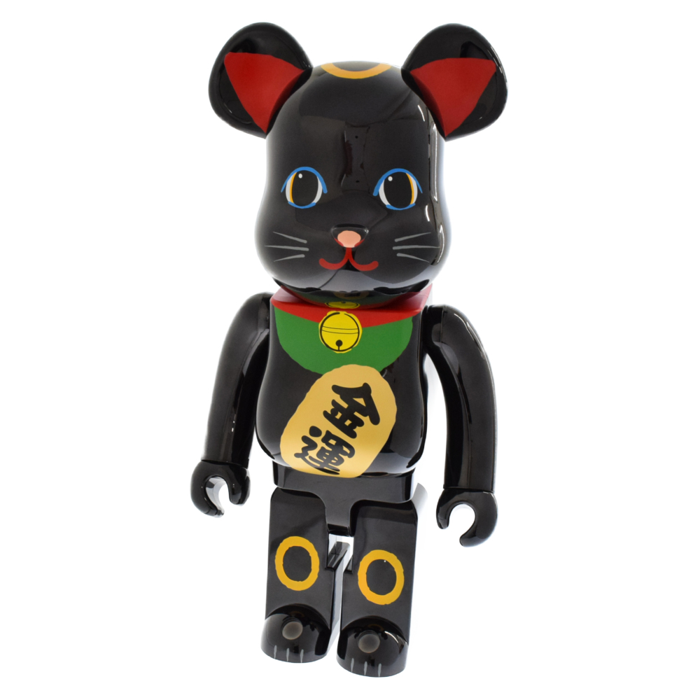 ランキングや新製品 BE@RBRICK 招き猫 桃色透明メッキ 1000% ベア