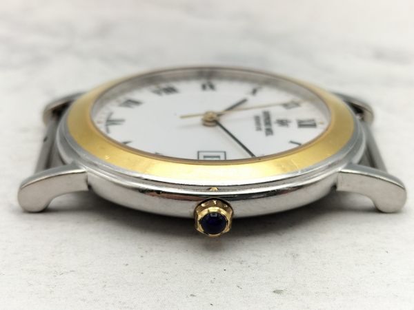 T1677 1円~ 稼働品 レイモンドウィル RAYMOND WEIL クオーツ デイト