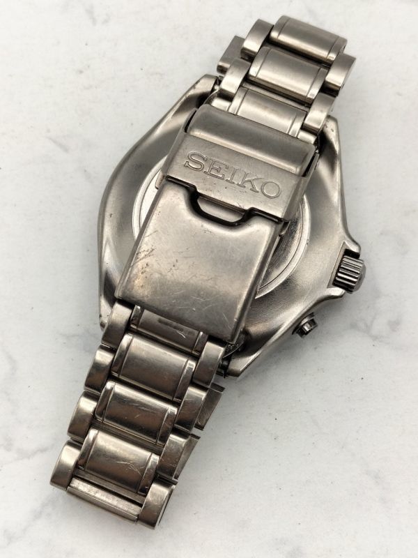 T1664 1円～ 動作品※訳あり セイコー SEIKO AGS ランドマスター 5M45