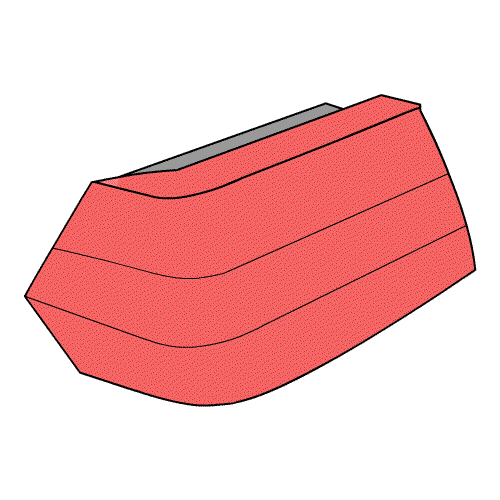 アウトランダー DBA-CW5W 左テールランプ_画像5