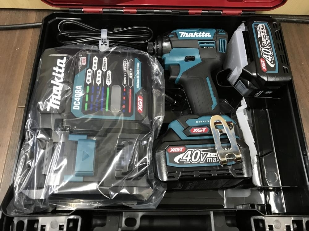 008○未使用品・即決価格○マキタ 40Vmaxインパクトドライバ TD002GRDX