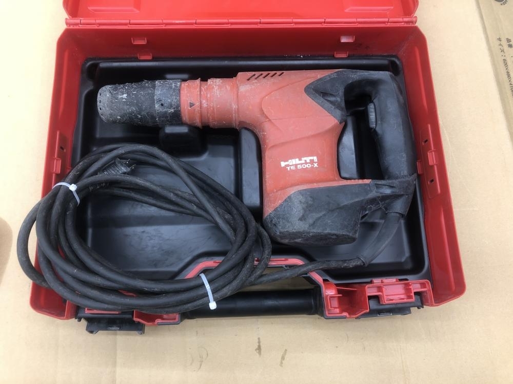 010□おすすめ商品□HILTI ヒルティ 電動ハツリ機 TE500-X www.pn