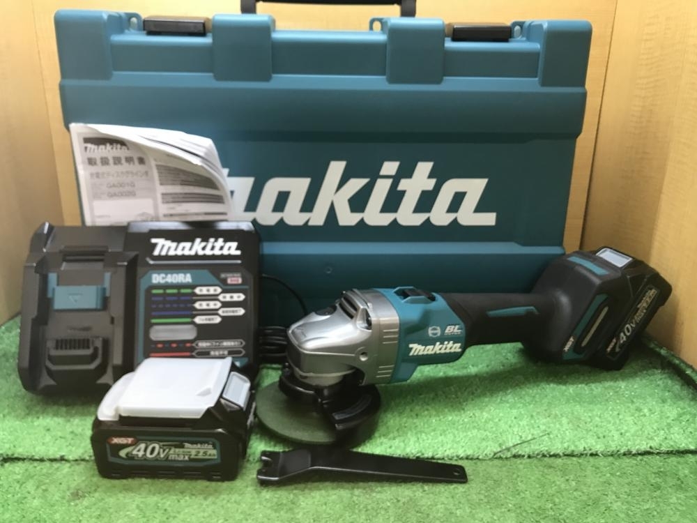 014〇未使用品〇マキタ makita 充電式ディスクグラインダ GA001GRDX