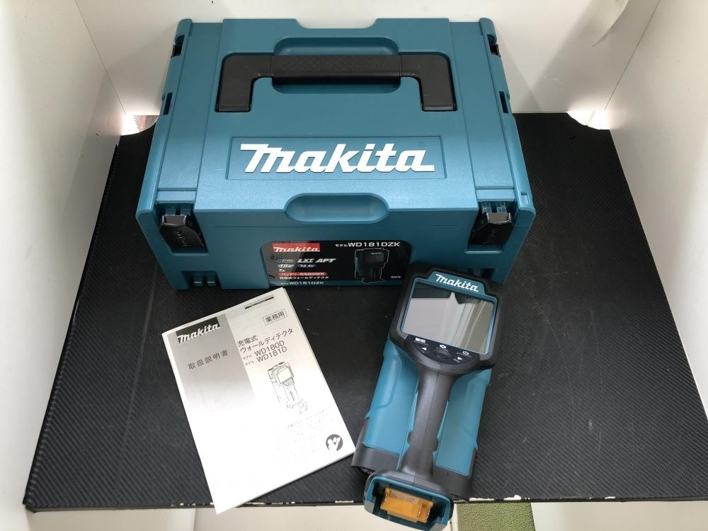016■未使用品■マキタ　makita 充電式ウォールディテクタ WD181DZK　本体+ケース　保管品