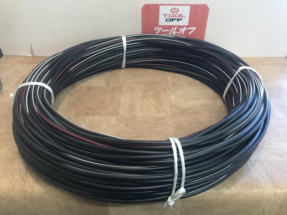 009▽未使用品・即決価格▽フジクラ CVTケーブル 3C×8mm 50m巻 600V 黒
