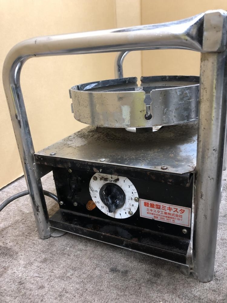 001♪おすすめ商品♪ミキスタ工業 軽量型ミキスタ 撹拌機 パドル2本付
