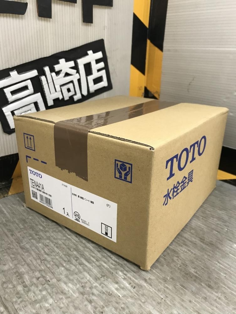 002○未使用品○TOTO 自動水栓 TENA41A 立水栓13 電気開閉 洗面 高崎店