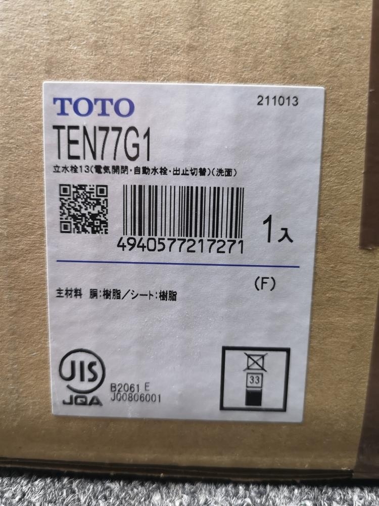 013♪未使用品♪TOTO トートー 自動水栓アクアオート TEN77G1 | www