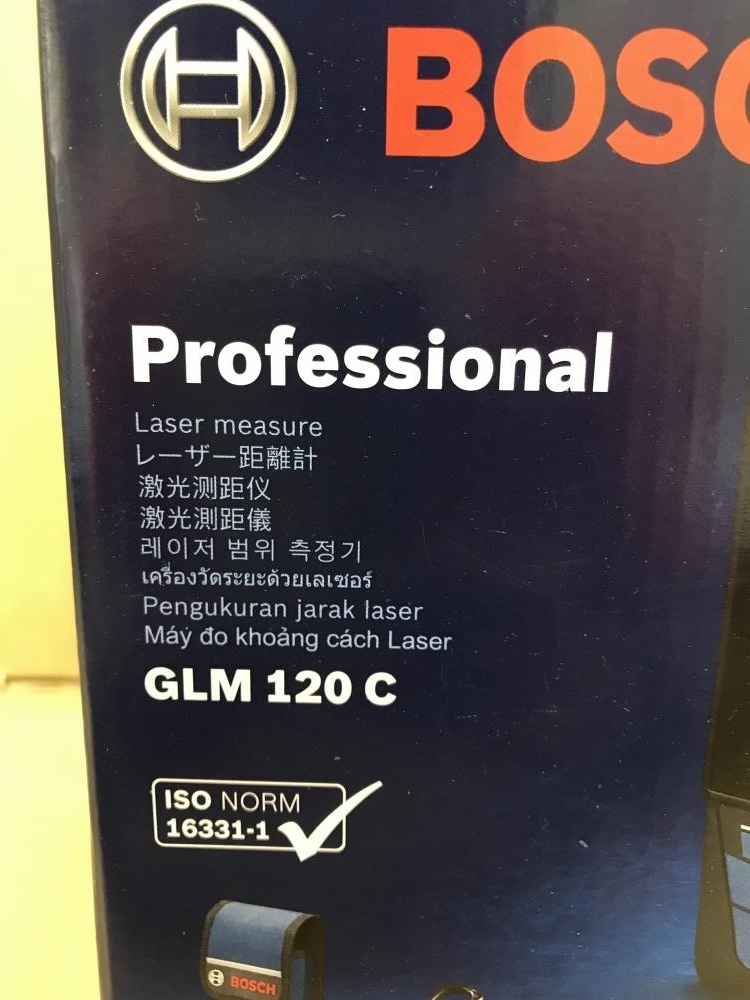 004☆未使用品☆ボッシュ BOSCH レーザー距離計 GLM120C | sweatreno.com