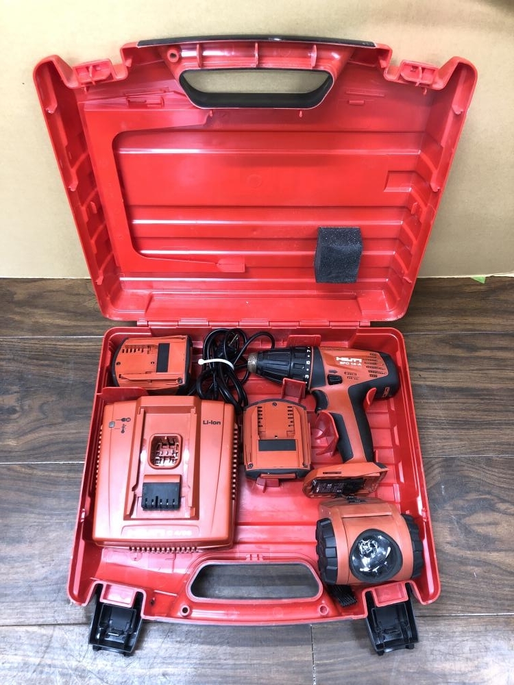 006□おすすめ商品□ヒルティ HILTI 充電式ドリルドライバーセット