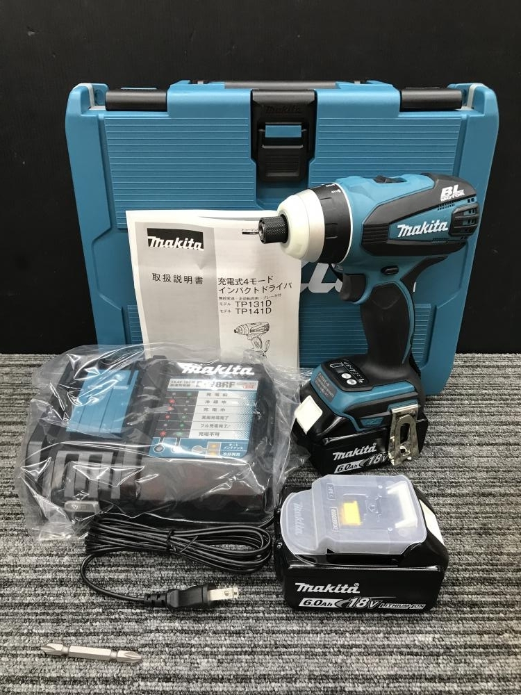 013♪未使用品♪マキタ makita 充電式4モードインパクトドライバ 18V