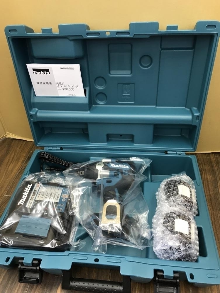 006□未使用品□マキタ makita 充電式インパクトレンチ TW700DRGX
