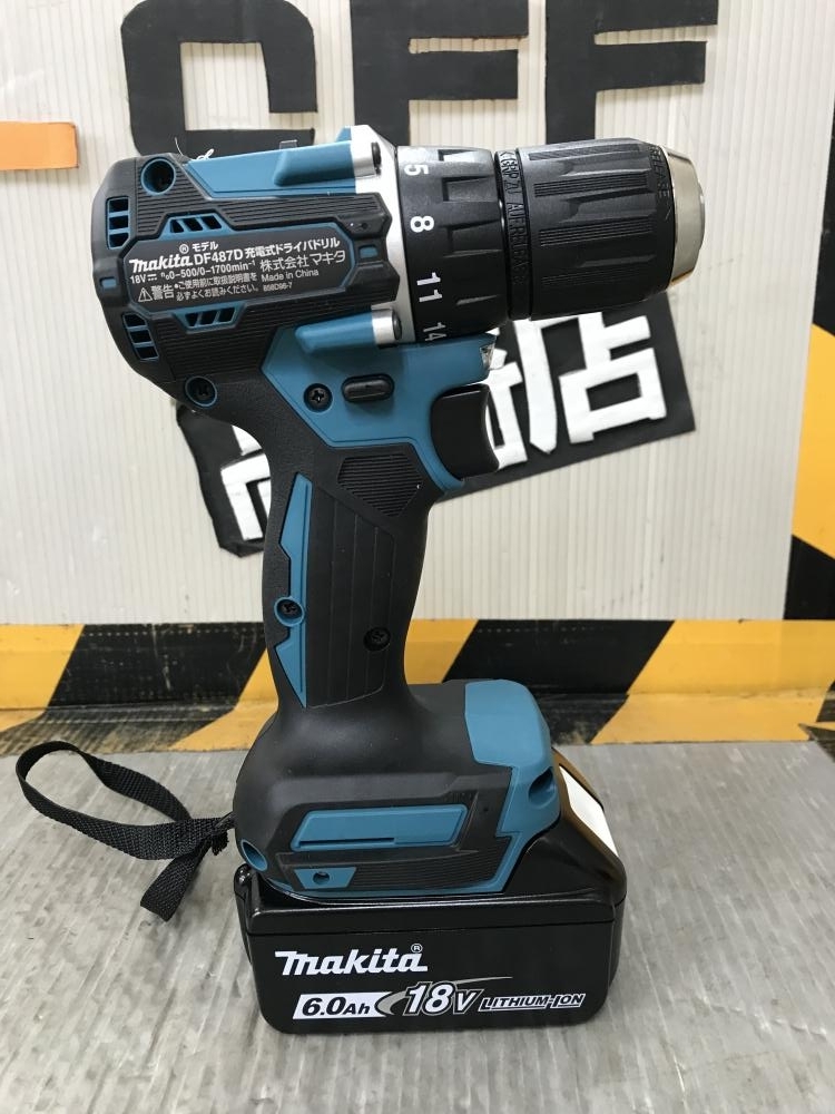 002○未使用品○マキタ 充電式ドライバドリル DF487DRGX 18V 6.0Ah