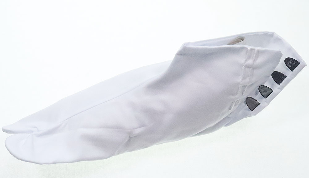 福助足袋 綿ブロード足袋 晒裏 22.5cm 白 新品 日本製 着付け小物 レディース 綿100％ オールシーズン 送料無料 T-1_画像4