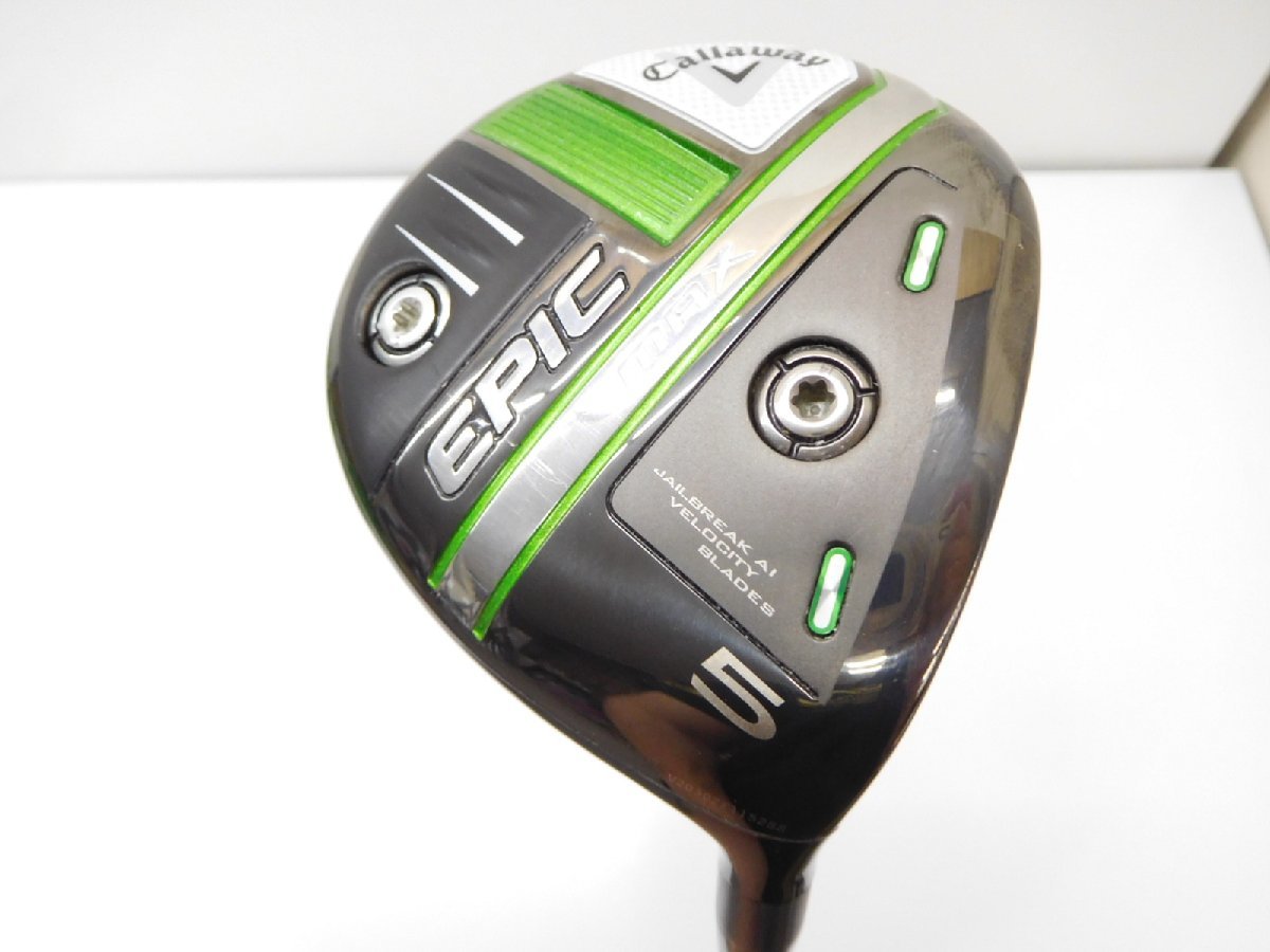 キャロウェイ EPIC MAX 5w(18°) Diamana 40 for CW S 番手札なし