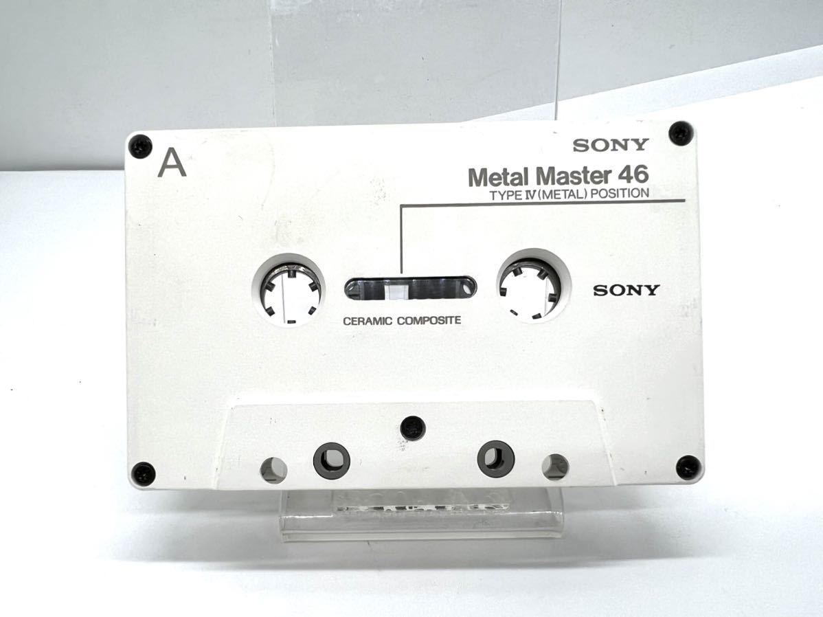 レア SONY ソニー メタルマスター METAL MASTER カセットテープ 46分 