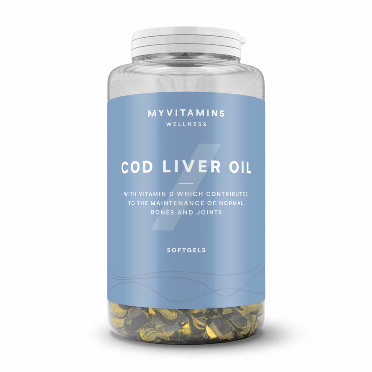  タラの肝油 COD LIVER OIL 90カプセル 90日分☆送料350円～同梱ok☆EPA DHA ビタミンD オメガ３マイプロテイン Myprotein 未使用_画像1