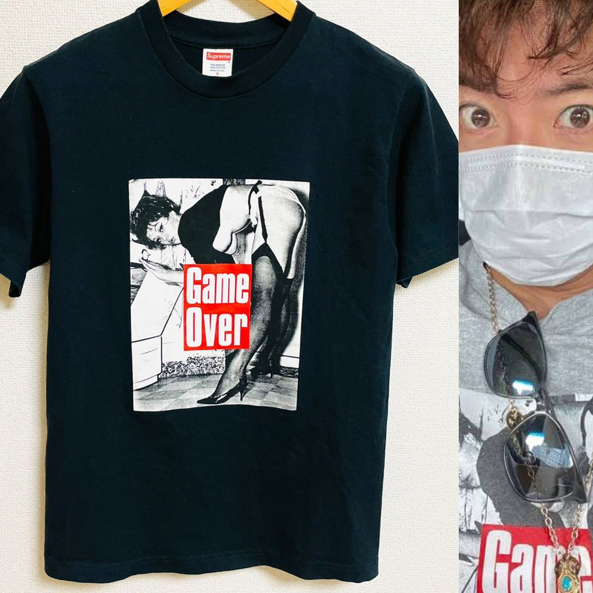 Supreme Game Over Tee Black L 2009 | tecnotelas.com.br