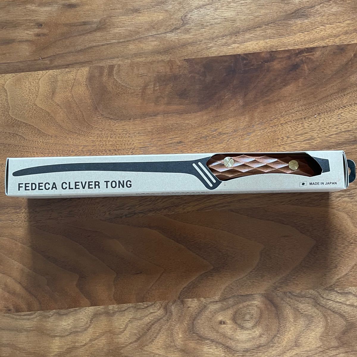 5☆大好評 FEDECA CLEVER TONG用ケース キャメル新品未使用未開封 yes